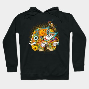 Elephant Delight_poster Hoodie